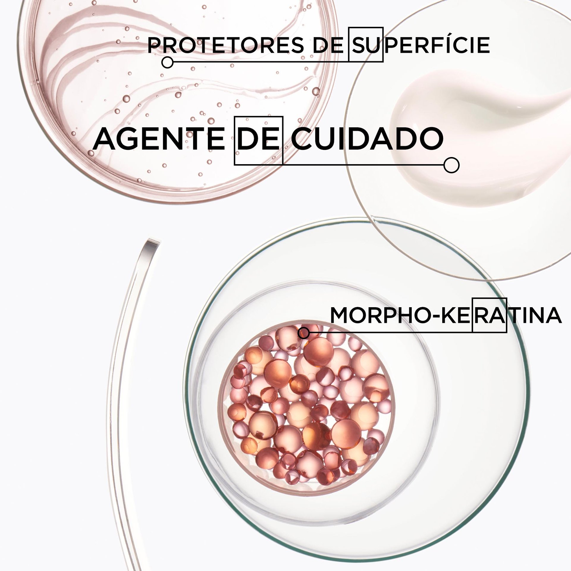 Principais ingredientes Complexoo de Morpho-keratina kérastase